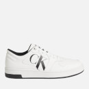Calvin Klein Jeans Leather Basket Trainers - UK 10.5