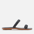 Kate Spade New York Women's Miami Leather Double Strap Sandals - Warm Stone - UK 5