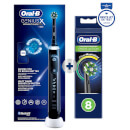 Oral-B Genius X Electric Toothbrush - Black + 8 Refills