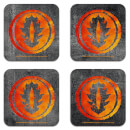 Lord Of The Rings Sauron's Eye Coaster Set