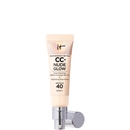 IT Cosmetics CC+ and Nude Glow Lightweight Foundation and Glow Serum with SPF40 32ml (Various Shades)
