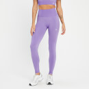 Naisten värilliset saumattomat MP Tempo -leggingsit – Electric lilac - XL