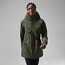 Women's Swirlhow Hooded Jacket Green - 8