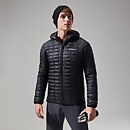 Cuillin Isolierender Hoodie für Herren Schwarz/Grau - XL Cuillin Isolierender Hoodie für Herren Schwarz/Grau - XL