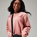 Logo Pullover für Damen Pink - 10