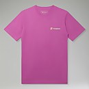 Unisex Kanchenjunga Static T-Shirt Purple - M
