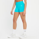 MP Damen Power Booty Shorts – Blaue Laune - XS