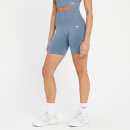 MP Women's Shape Seamless Cycling Shorts - Pebble Blue - XXS