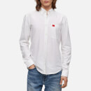 HUGO Evito Cotton-Canvas Shirt - S