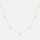 anna + nina Smiley Gold-Plated Silver Necklace