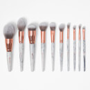 BH Cosmetics Marble Luxe - 10 Piece Brush Set