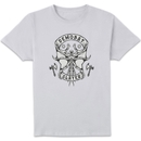 Stranger Things Demobat Slayer Unisex T-Shirt - White Stranger Things Demobat Slayer Unisex T-Shirt - White