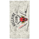 Stranger Things Hellfire Club Beach Towel Stranger Things Hellfire Club Beach Towel