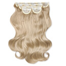 LullaBellz Super Thick 22" 5 Piece Natural Wavy Clip In Extensions California Blonde