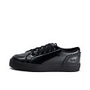 Junior Girls Tovni Lo Bloom Patent Leather Black - 1 Junior Girls Tovni Lo Bloom Patent Leather Black - 1