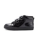 Junior Girls Tovni Hi Bloom Patent Leather Black - 2 Junior Girls Tovni Hi Bloom Patent Leather Black - 2