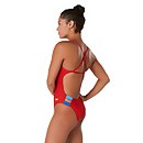 Solid Twist Back One Piece - High Risk Red | Size 26