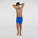 Pantalones cortos de natación Essentials de 33 cm para niños, Azul - XL