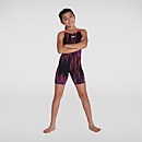 Combinaison partielle Fille Fastskin Endurance+ dos ouvert noir/violet - 24 Combinaison partielle Fille Fastskin Endurance+ dos ouvert noir/violet - 24