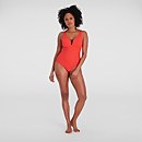 Women's OpalGleam Shaping Swimsuit Red/Black - 38