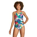 Printed Tie Back One Piece - Summer Scenic | Size 32