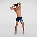 Boxer de bain Homme Hyper Boom coupe en V noir/bleu - 28