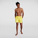 Pantalones cortos de natación Prime Leisure de 41 cm para hombre, Amarillo - S