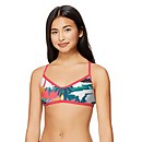 Printed Tie Back Keyhole Top - Summer Scenic | Size L
