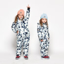 Kids Blue Tie Dye Print Snow Suit - Age 5 to 6