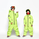 Kids Lime Green Snow Suit - Age 5 to 6