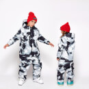 Kids Black Tie Dye Snow Suit - Age 5 to 6