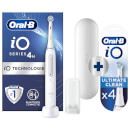 Oral-B iO 4N Elektrische Tandenborstel Wit + 4 Opezetborstels