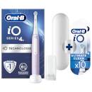 Oral-B iO Series 4N Lavender Electric Toothbrush + 10 Refills
