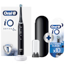 Oral-B iO 6N Elektrische Tandenborstel Zwart Lava + 10 Opezetborstels