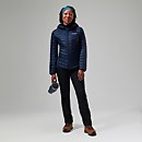 Women's Tephra 2.0 Hooded Insulated Jacket Blue - 10