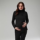 Women's Prism Flex Maternity Fleece Jacket Black - 14