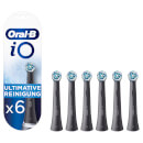 Oral-B Aufsteckbürsten iO Ultimative Reinigung BLACK 6er