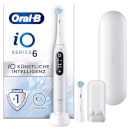 Oral-B iO Series 6 Elektrische Zahnbürste, Reiseetui, White