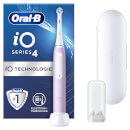 [Zahnarztpraxis-Angebot] Oral-B iO Series 4 Elektrische Zahnbürste, Reiseetui, Lavender