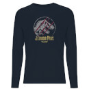 Jurassic Park Lost Control Men's Long Sleeve T-Shirt - Navy