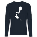 Shush Men's Long Sleeve T-Shirt - Navy