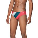 Color Block One Brief - Fiery Coral | Size 34