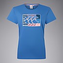 WOMENS UGLIES SHORT SLEEVE T-SHIRT BLUE - 14