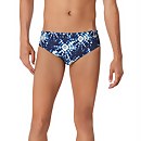 Printed One Brief - Wavelet Blue | Size 34