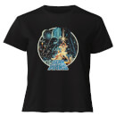 Star Wars Classic Vintage Victory Women's Cropped T-Shirt - Black