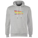 Back To The Future Classic Logo Hoodie - Grey