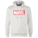 Marvel Logo Hoodie - White