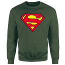 Official Superman Shield Sweatshirt - Green