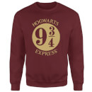 Harry Potter Platform Sweatshirt - Burgundy