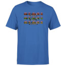 Back To The Future Destination Clock Men's T-Shirt - Blue